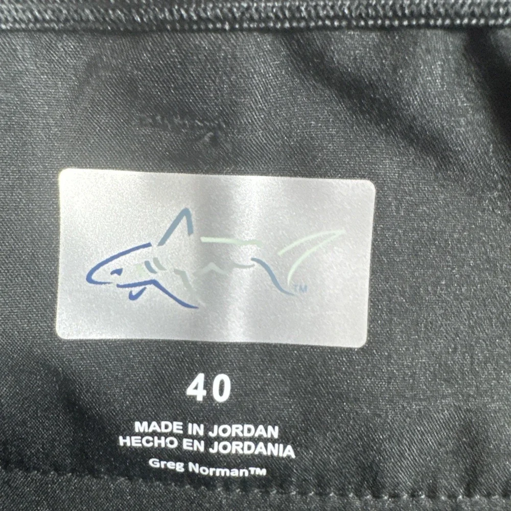 Greg Norman Stretch Flat Front Lightweight Short Black Size‎ 40